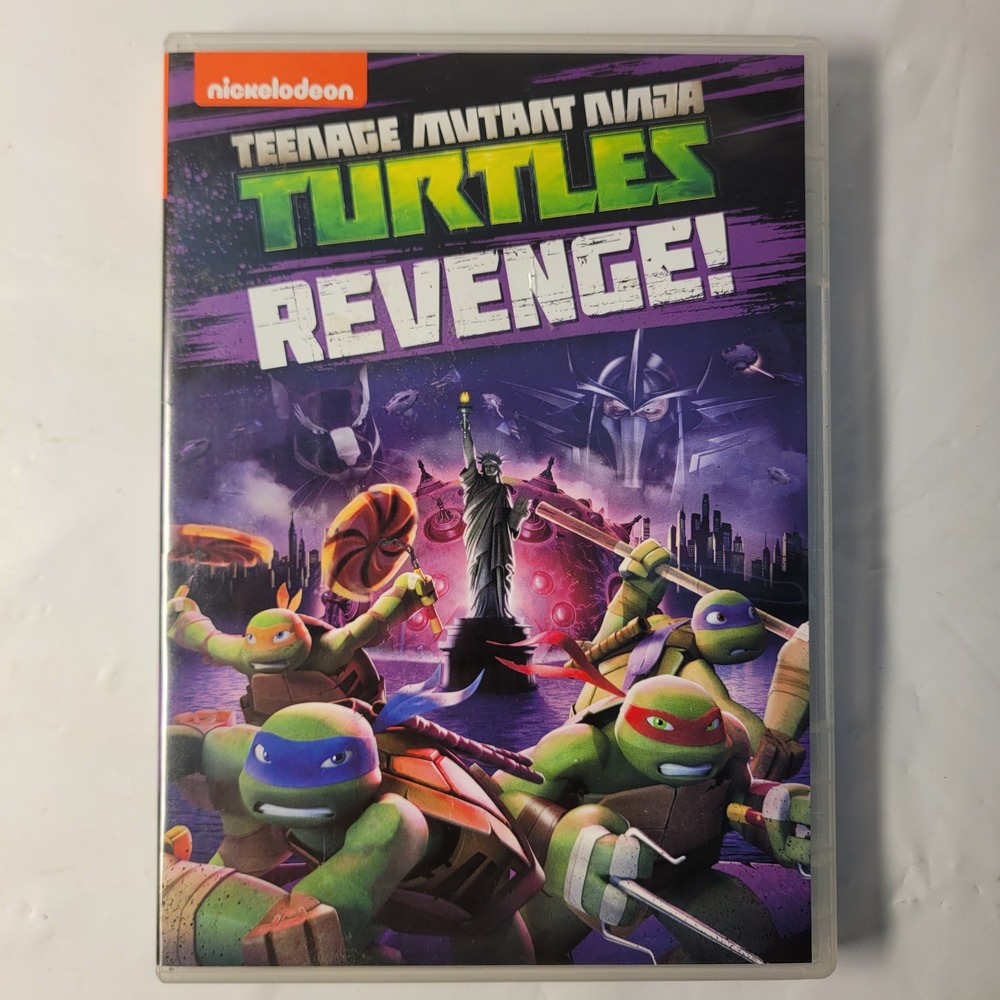 Nickelodeon DVD Kids Teenage Mutant Ninja Turtles Revenge 2-Disc Set 2012 Series
